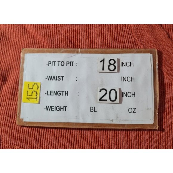 WHITE HOUSE BLACK MARKET Womens V-Neck Sweater Size S Burnt Orange Long SLV 155P - Picture 5 of 5